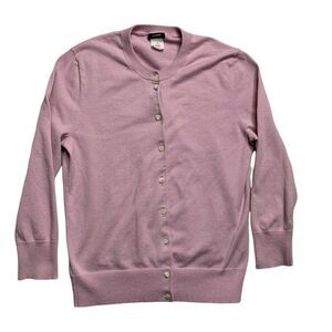 J Crew Women's Pink Button Up Long Sleeve Shirt SZ S